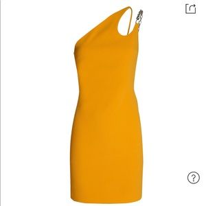 NWT David Koma One-shoulder Cady Mini Dress In Orange
SIZE 10 UK/6 US